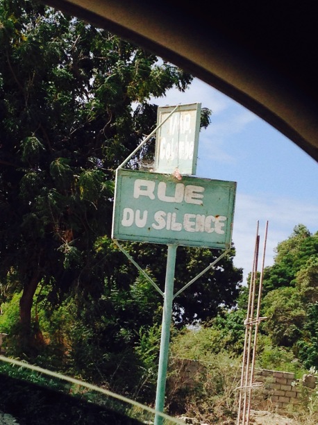 So .. we should be quiet while on this road?